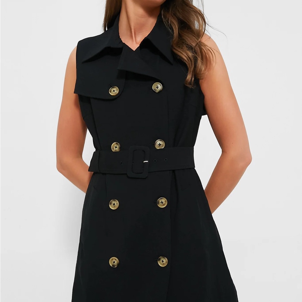 NWT Tuckernuck Mills Elegant Black Sleeveless Dress